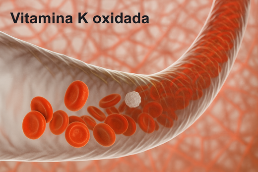 Papel de la Vitamina K oxidada en el tratamiento cosmético vascular