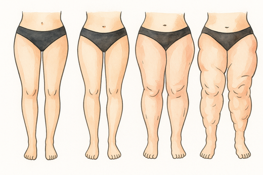¿Qué es el lipedema? Síntomas iniciales y cómo reconocerlo a tiempo