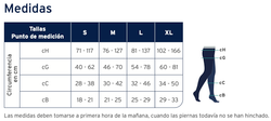 Jobst Relief Calcetines Compresivos (2 piernas) Puntera abierta