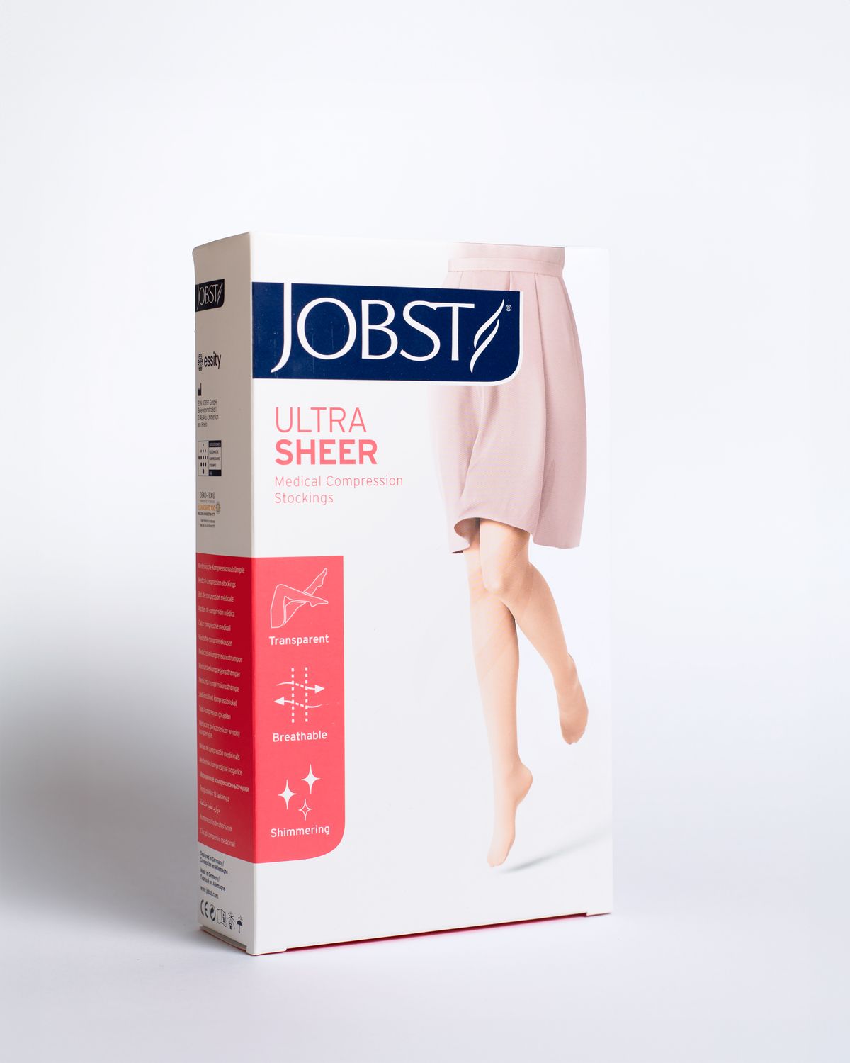 Jobst Ultrasheer Panty 1 / Beige / CCL1 (Leve) / Abierta / IK corto (mido menos de 1,70m)