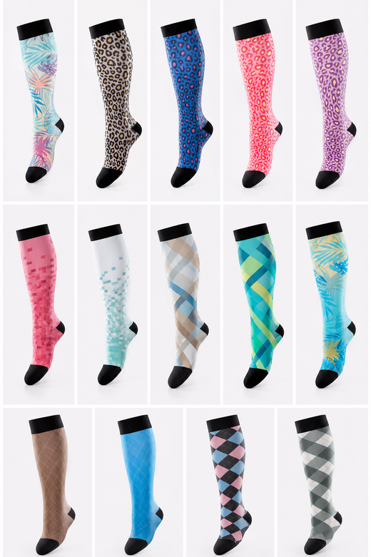 Mediven Confort Print Calcetines