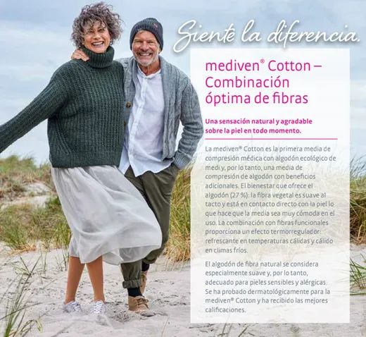 Mediven Cotton Media Larga (2 piernas)