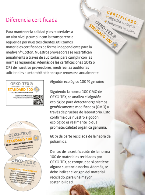 Mediven Cotton Calcetines
