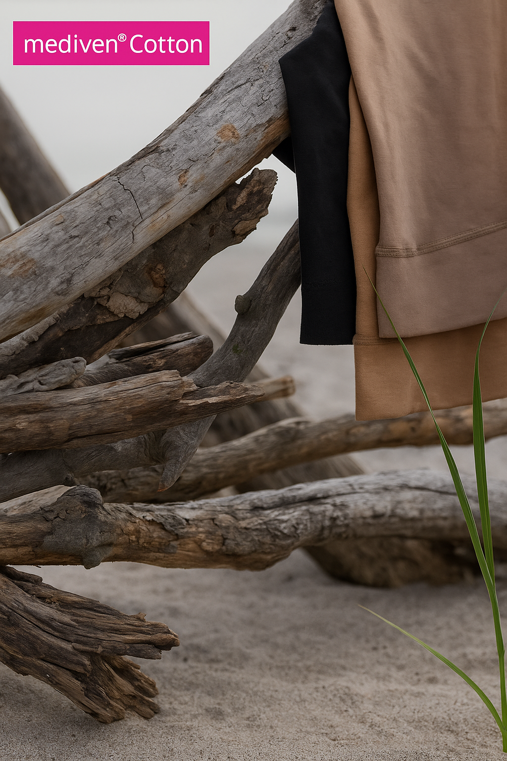 Mediven Cotton Calcetines I / Caramelo / CCL1 (Leve) / Abierta / ID Corto (34-38cm)