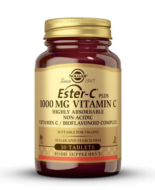 Solgar Ester-C® Plus 1000 mg – Vitamina C avanzada de liberación prolongada